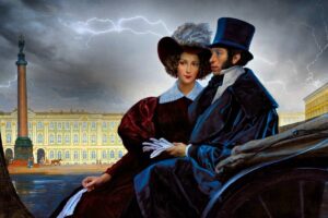 Portrait of Pushkin and Goncharova / magput.ru