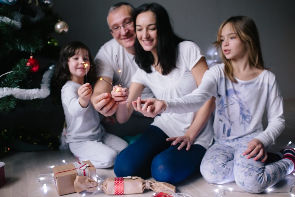 New Year greetings and gifts