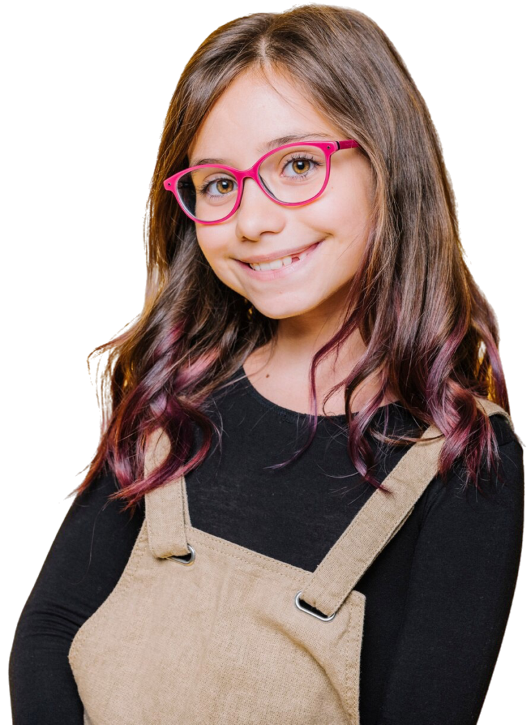 Девочка в очках