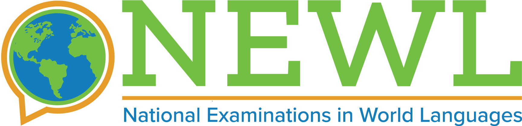 Логотип экзамена NEWL — National Examinations in World Languages