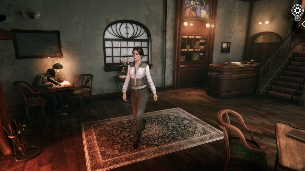 Кадр из игры «Сибирь»