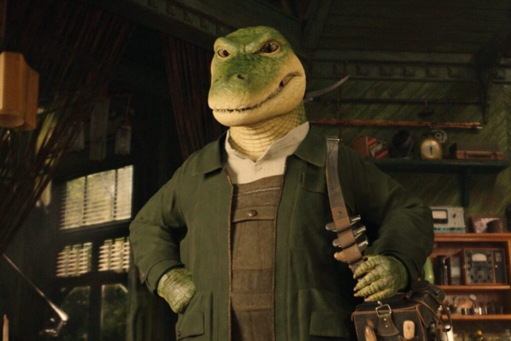 Crocodile Gena in the movie Cheburashka 2.«