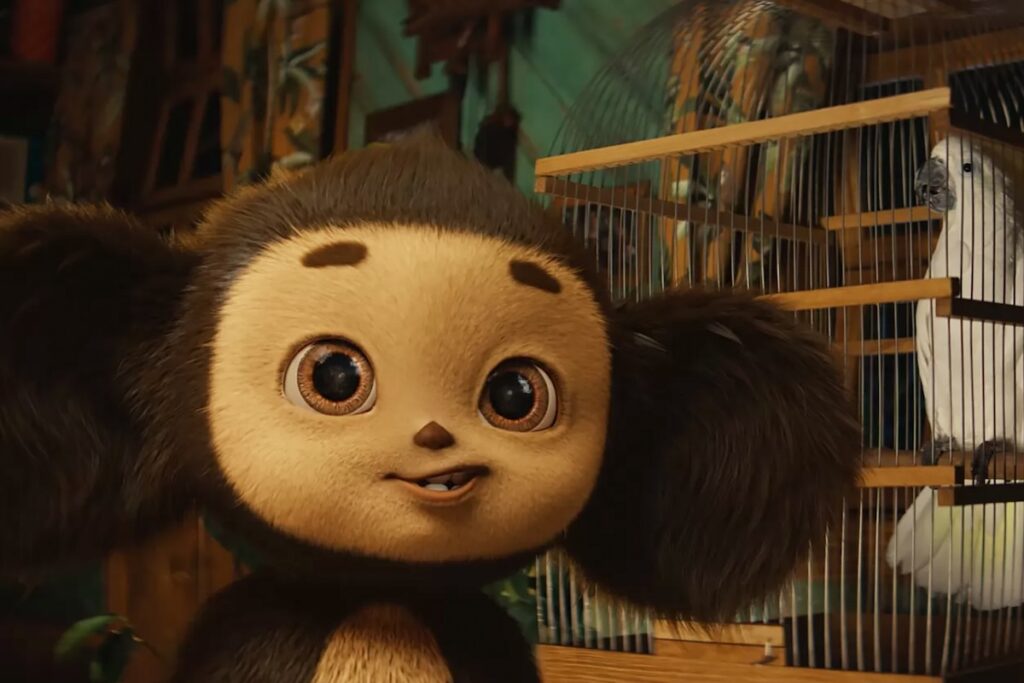 Cheburashka in the second movie