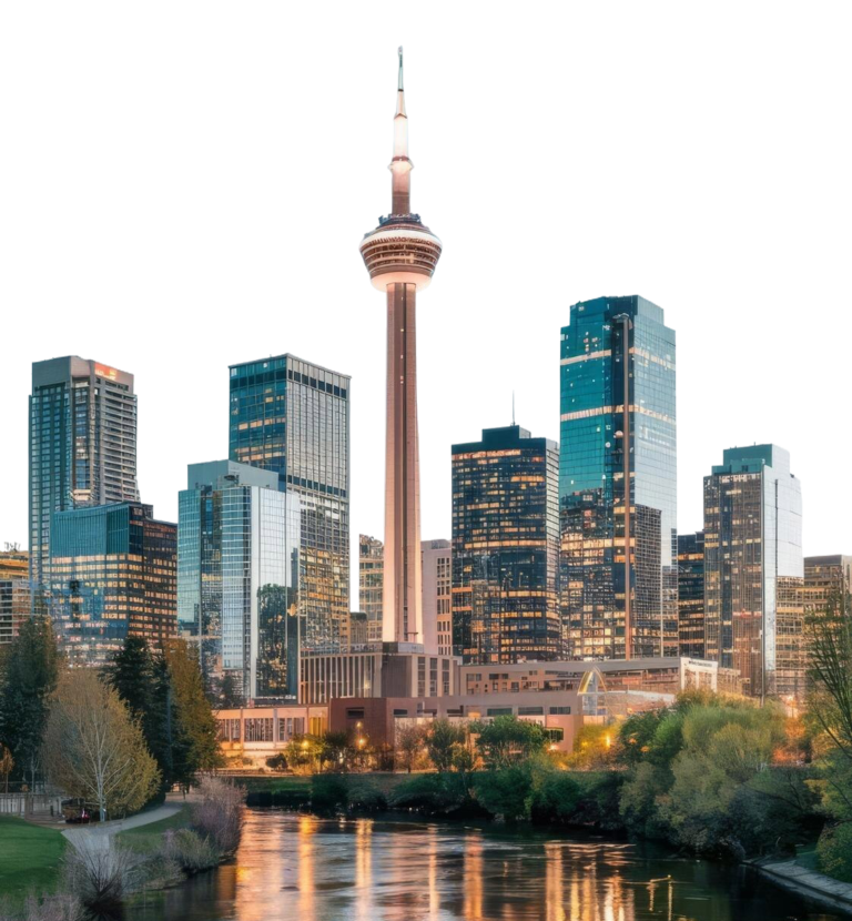 городской пейзаж Калгари, Канада