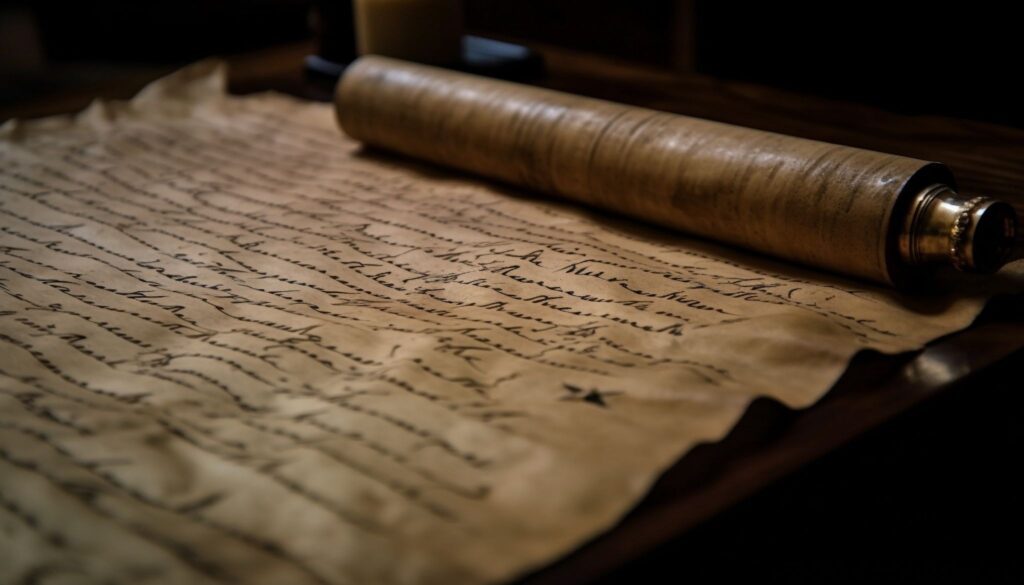 Ancient scroll