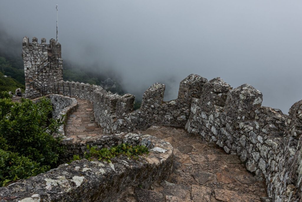 Fortress in the fog