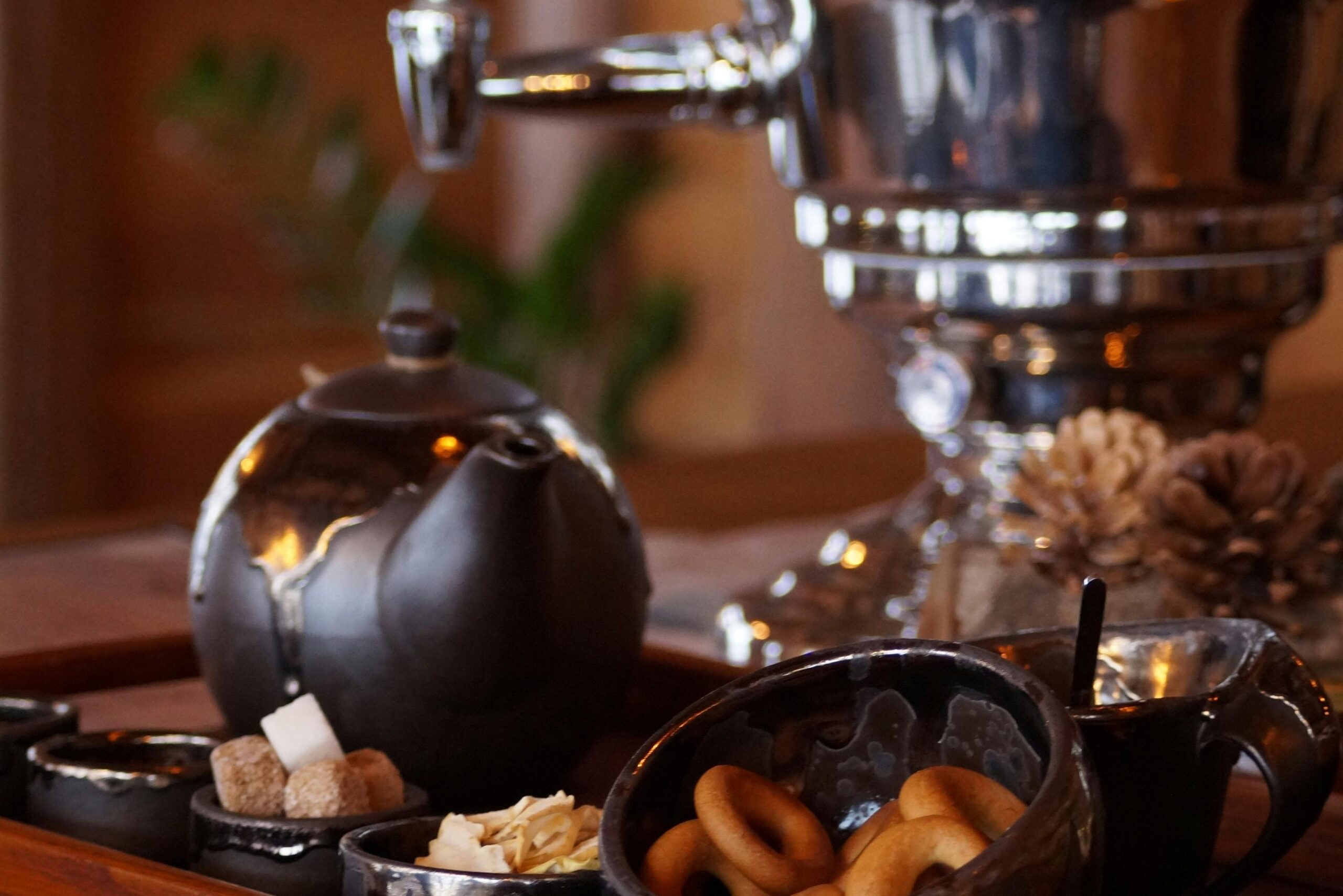 Russian samovar — teapot