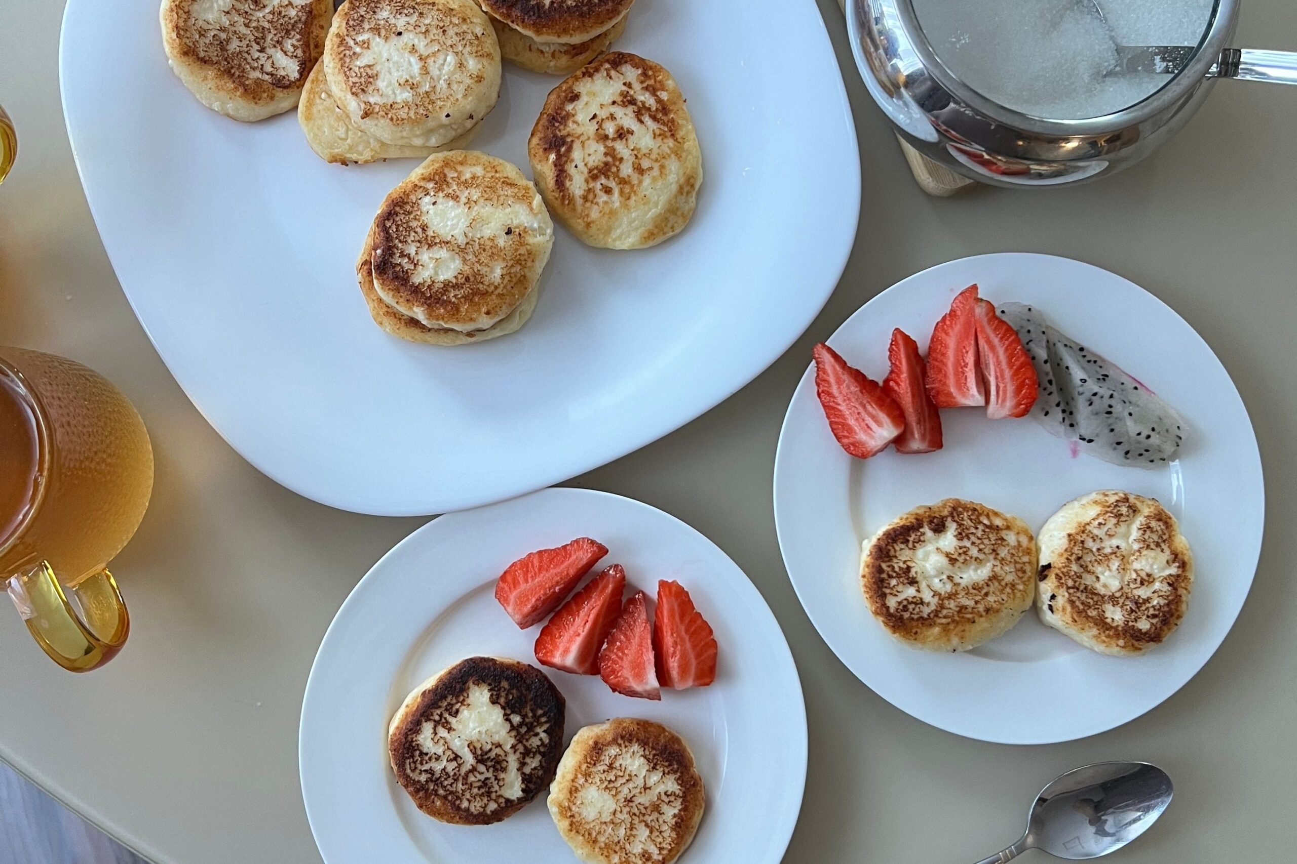 Cheese pancakes