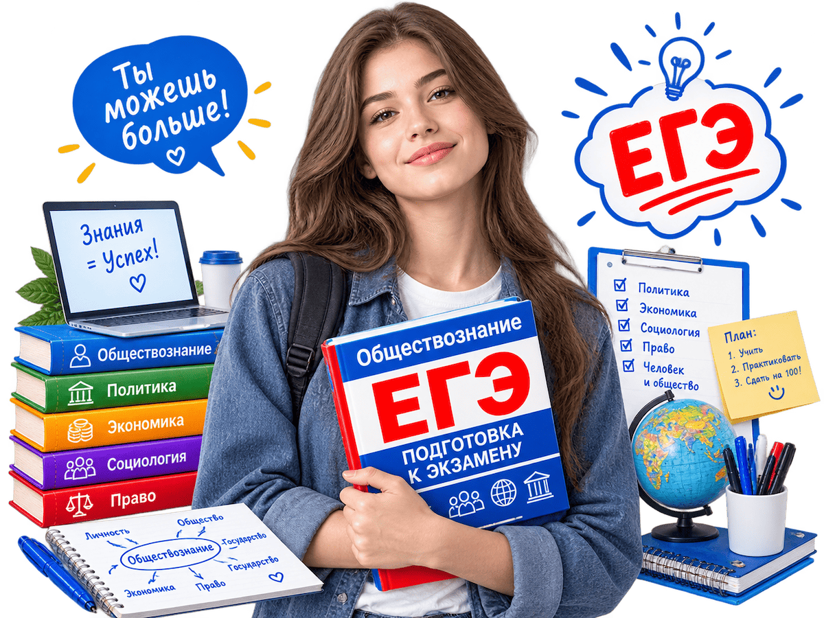 A teenager prepares for the EGE in social studies in an online lesson at Palme school